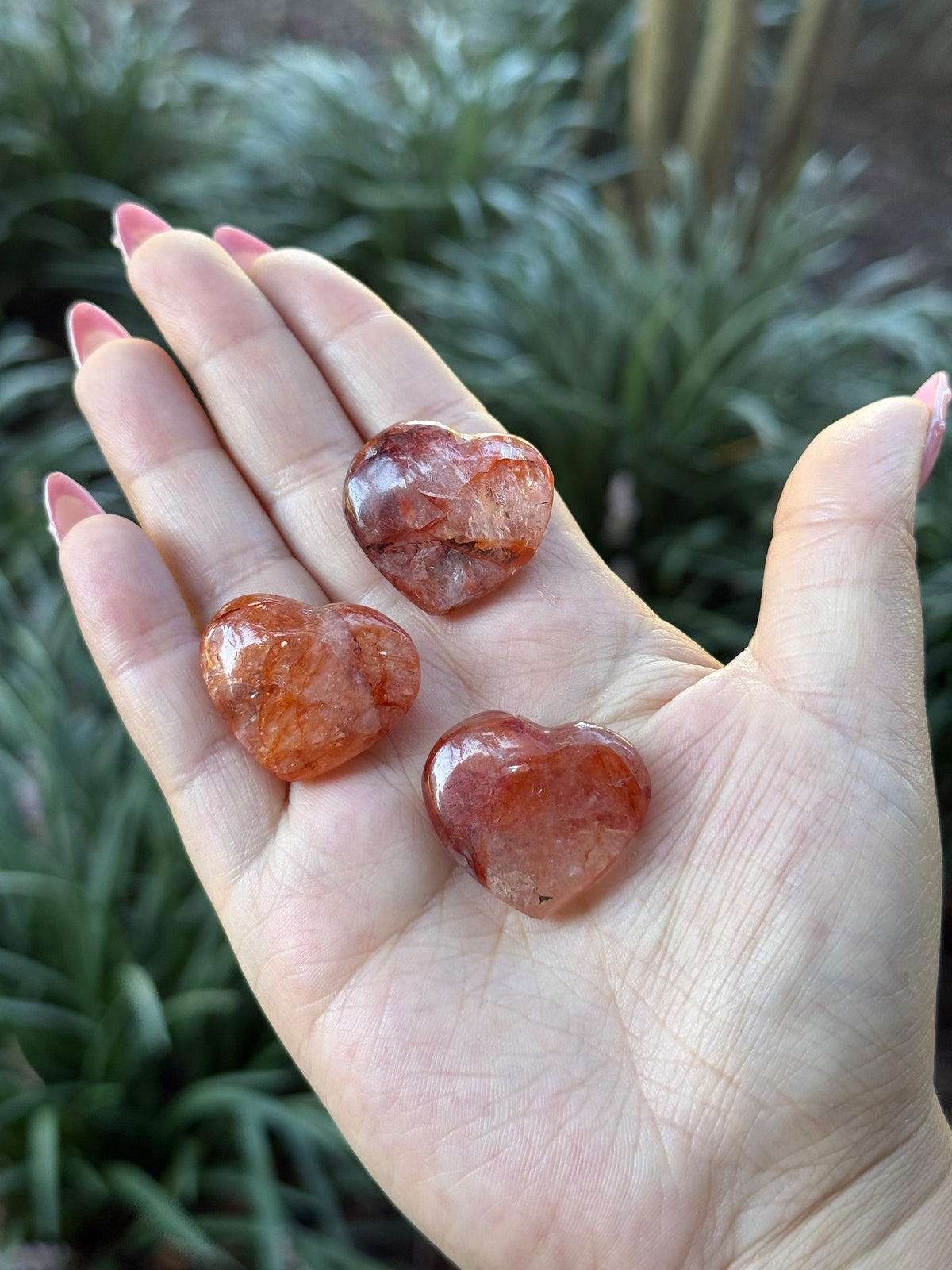 Fire Quartz Hearts - Intuitively Chosen