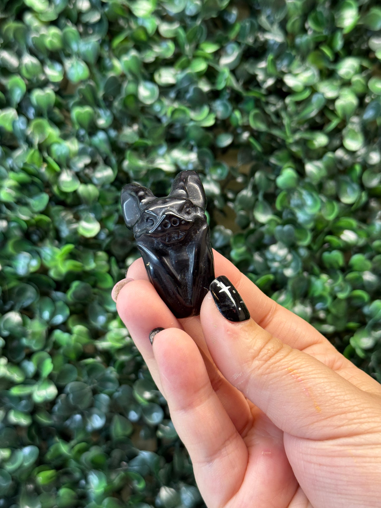 Black Obsidian & Yooperlite Bats