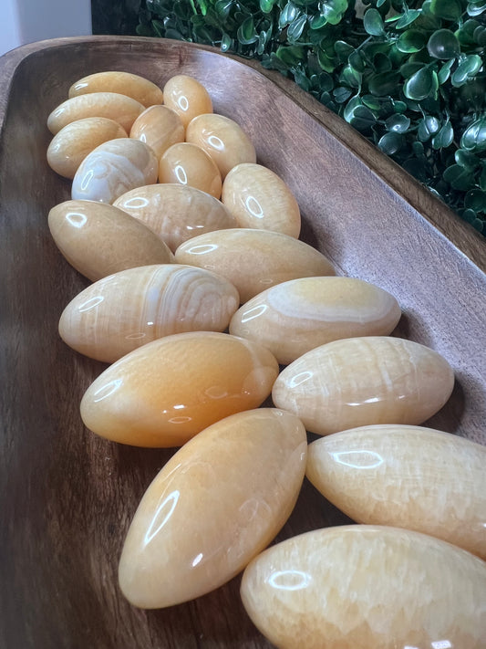 Orange Calcite Shivas (INTUITIVELY CHOSEN)
