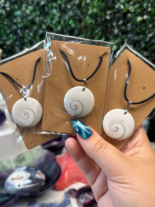 Shiva Shell Pendants - comes with cord